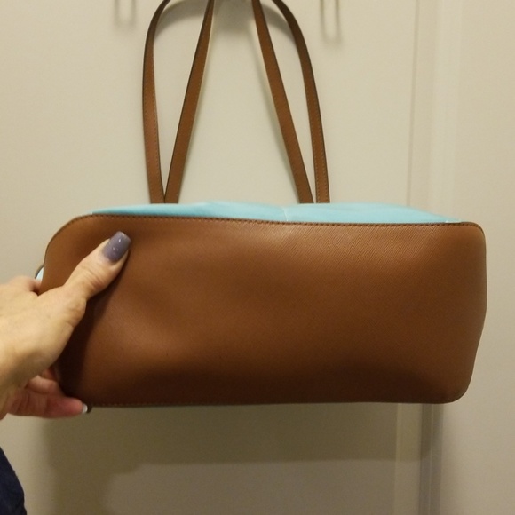 Michael Michael Kors leather trimmed canvas bag - Picture 4 of 8